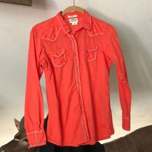 Ariat fitted western blouse embroidered p1451